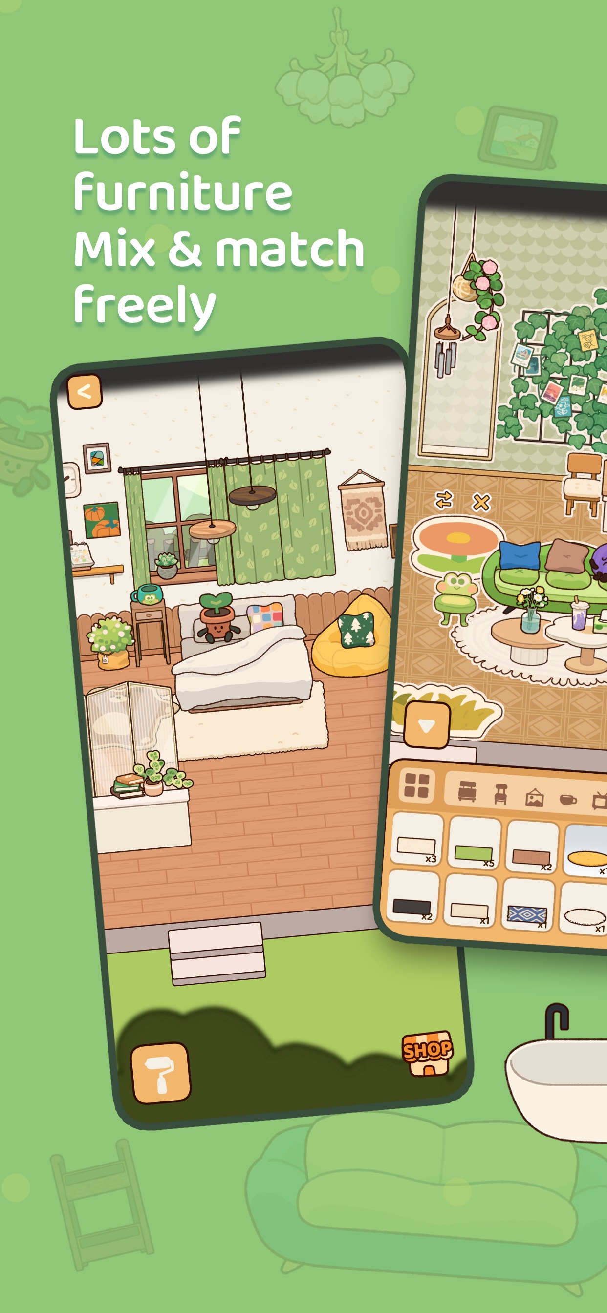 Furniture mix & match system